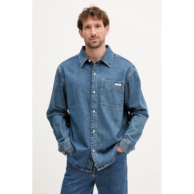 Rifľová košeľa Calvin Klein Jeans 65049801