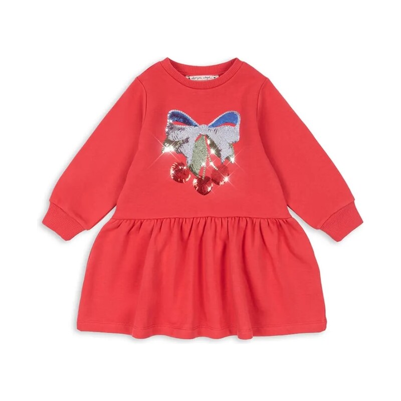 Šaty Konges Sløjd LOU SEQUIN SWEAT DRESS OCS 65048561