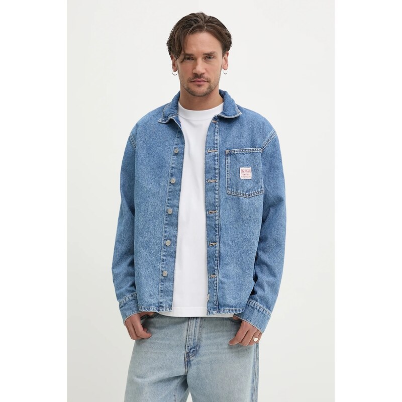 Rifľová bunda Red Bull Racing x Pepe Jeans DENIM SHIRT 62575733