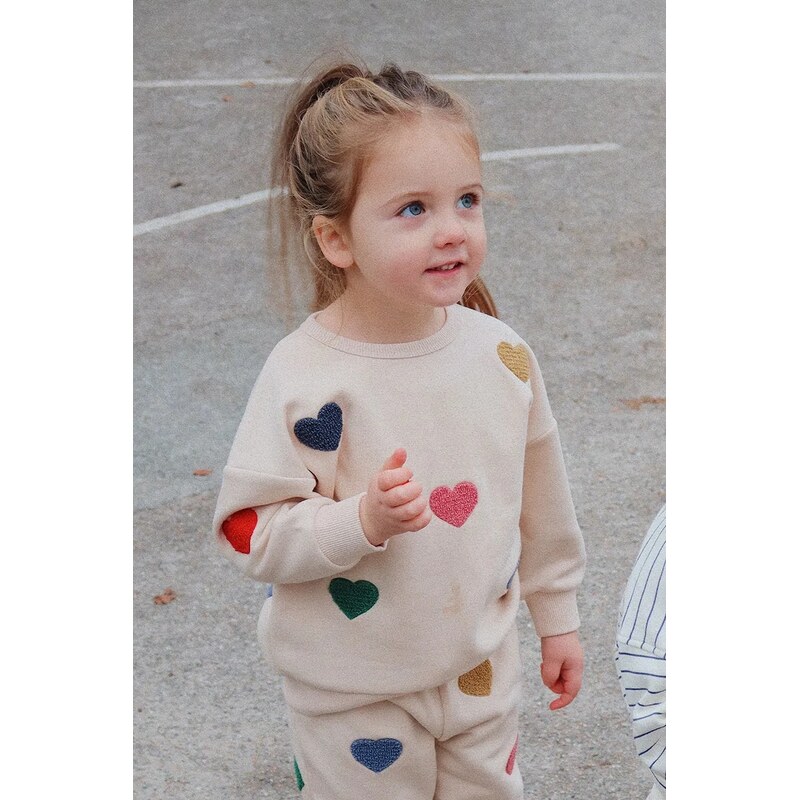 Detská mikina Konges Sløjd LOU TERRY SWEAT SHIRT OCS 65048517