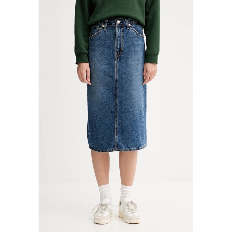 Rifľová sukňa Levis 65066084