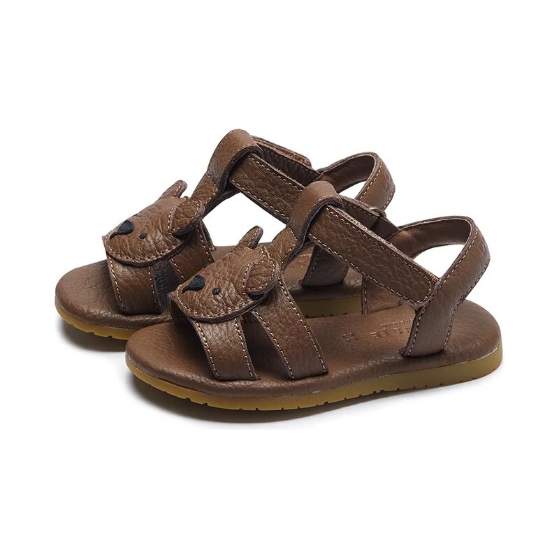 Detské kožené sandále Donsje Mhalo Sandals Bear 62582509