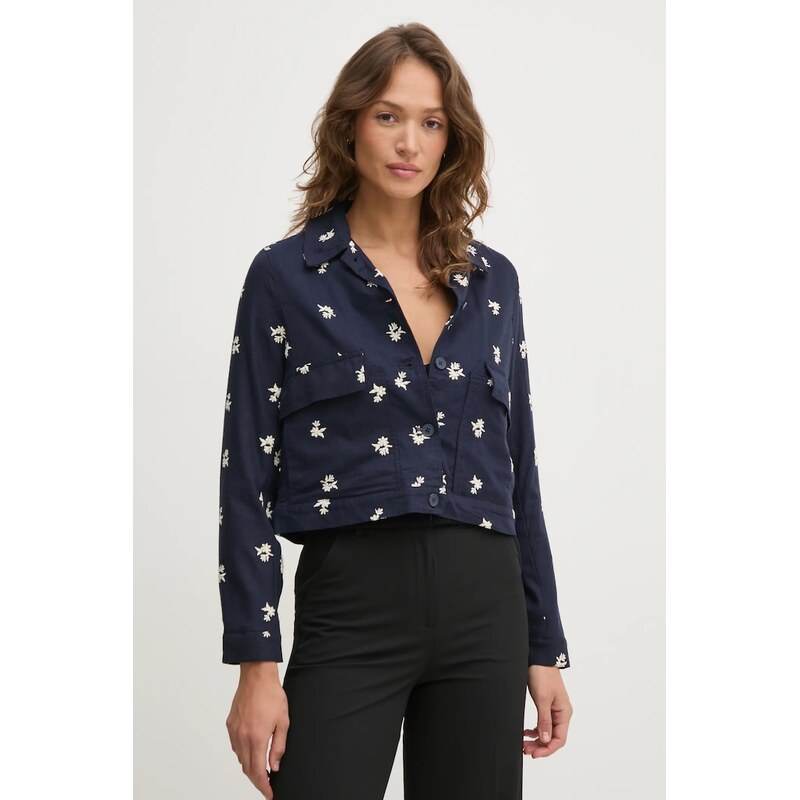 Sako s ľanovou prímesou Pepe Jeans GEORGINA 62591522