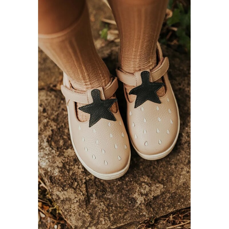 Detské kožené poltopánky Donsje Lowy Shoes Strawberry 62582486