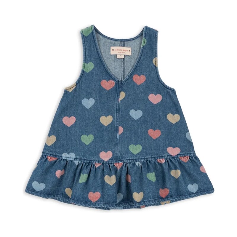 Dievčenské rifľové šaty Konges Sløjd MAGOT DRESS GOTS 65048560