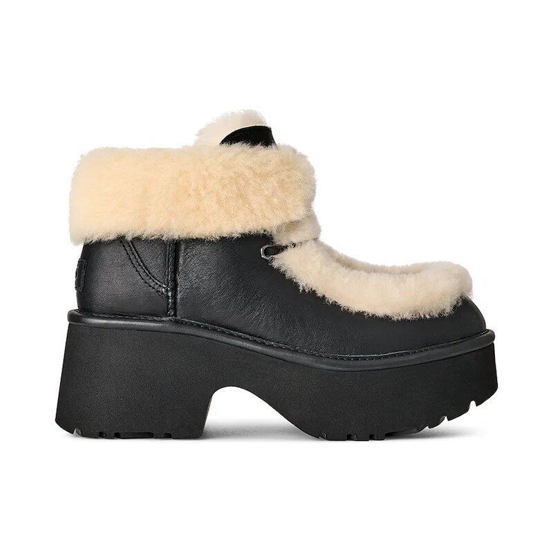 Kožené členkové topánky UGG Esmee Leather Lace Up 65051873