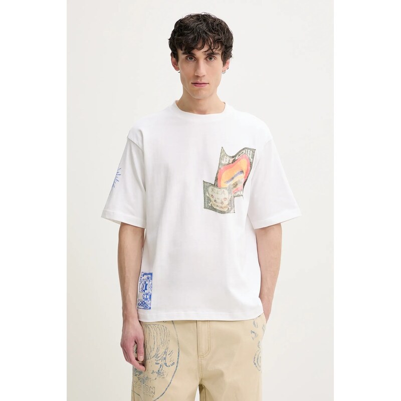 Bavlnené tričko Desigual KIKO 64324803