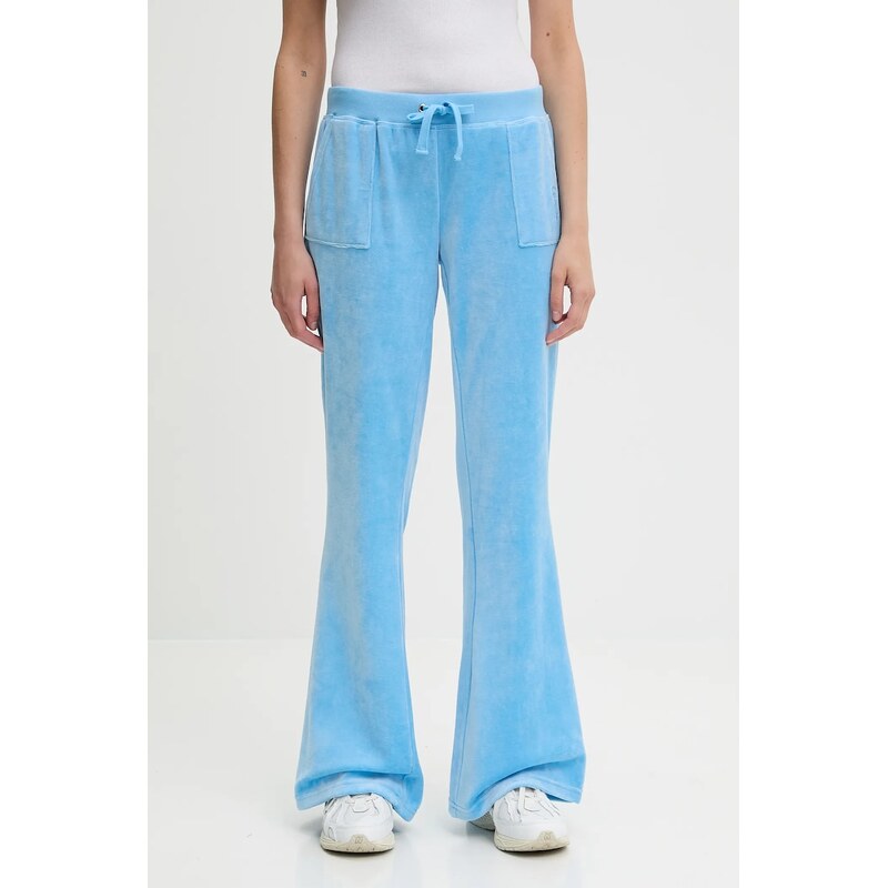 Velúrové tepláky Juicy Couture CAISA LOW RISE PANT 63995351