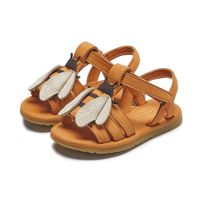 Detské kožené sandálky Donsje Jiles Sky Sandals Bee 62582531