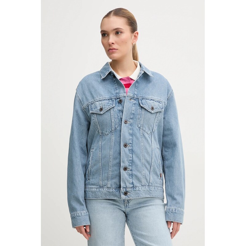 Rifľová bunda Pepe Jeans BOYFRIEND JACKET 62591419