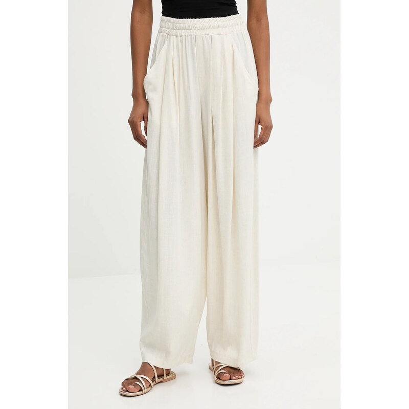 Ľanové nohavice Answear.LAB 63995095