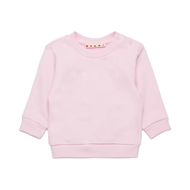 Bavlnená mikina pre bábätká Marni MS319B SWEAT-SHIRT 62604287