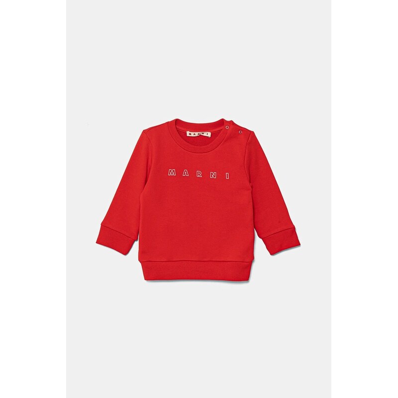 Bavlnená mikina pre bábätká Marni MS319B SWEAT-SHIRT 62604290