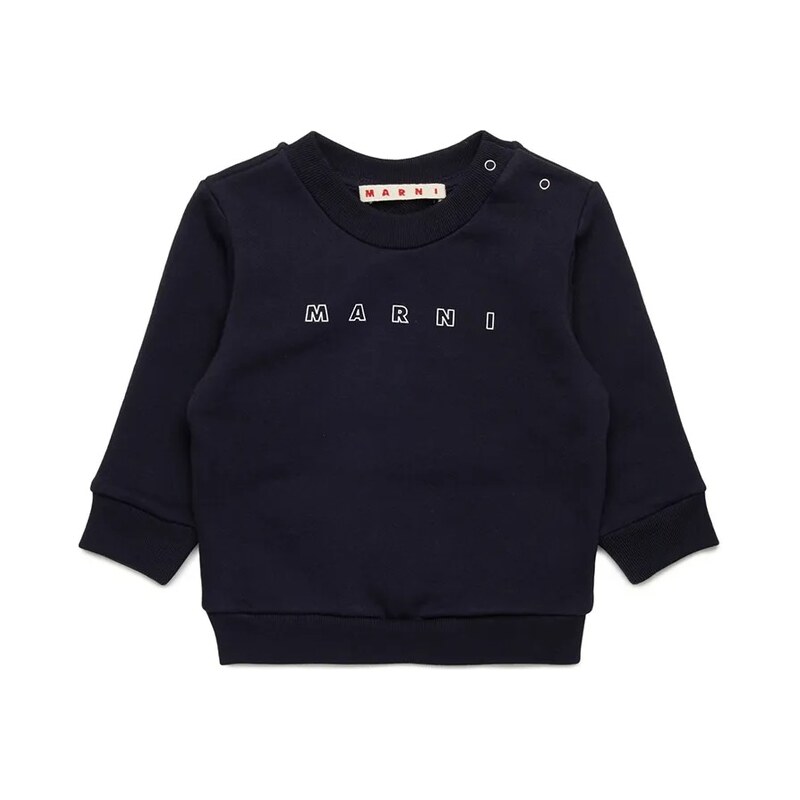 Bavlnená mikina pre bábätká Marni MS319B SWEAT-SHIRT 62604288
