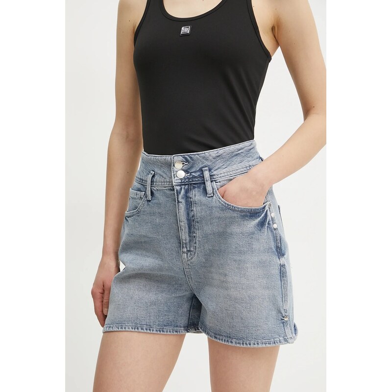 Rifľové krátke nohavice Armani Exchange 62607753