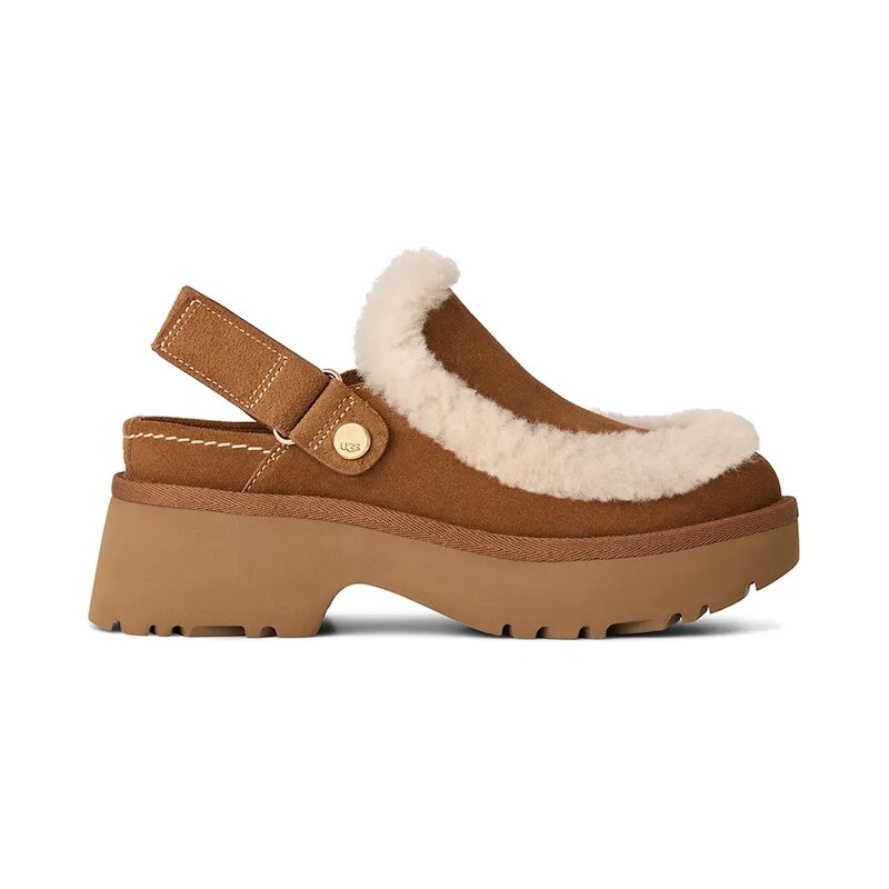 Semišové šľapky UGG Esmee Clog 65051880