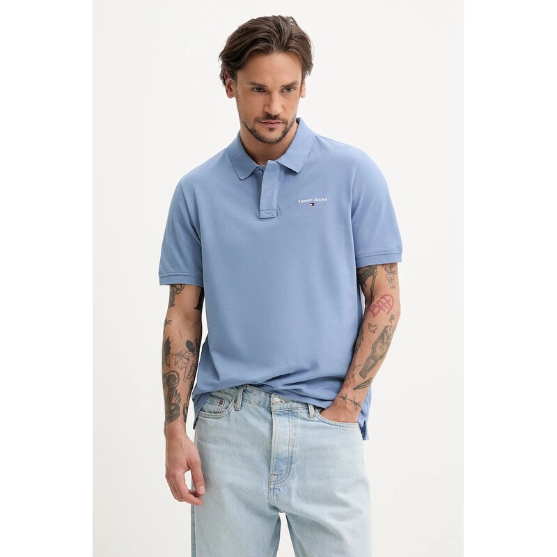Bavlnené polo tričko Tommy Jeans 62672257