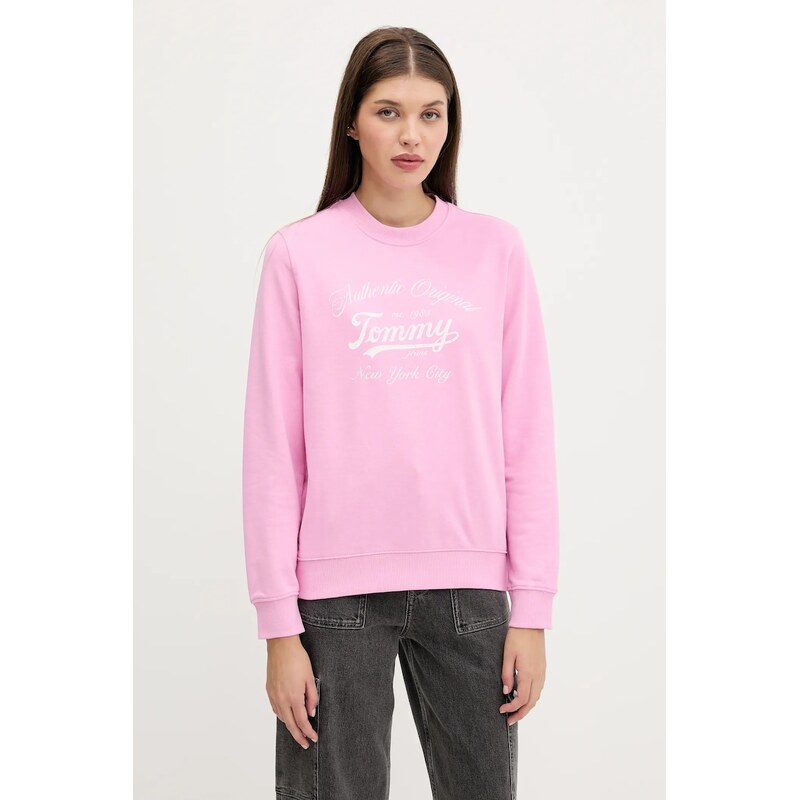 Bavlnená mikina Tommy Jeans 64017620