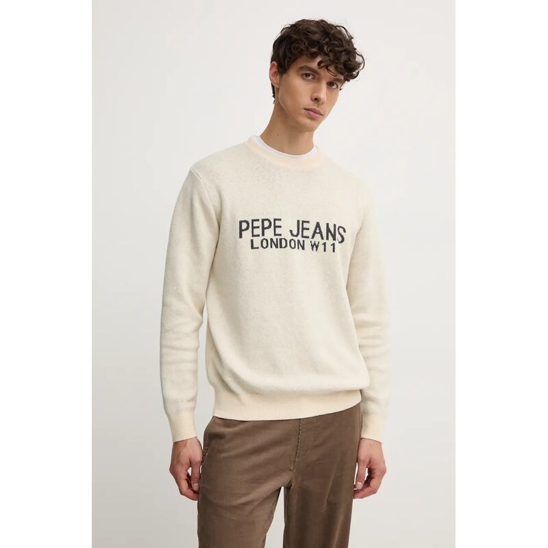 Sveter s prímesou vlny Pepe Jeans CARDIN 58987678