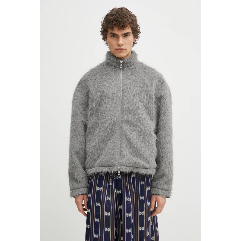 Bunda MKI MIYUKI ZOKU Faux Alpaca Track Jacket 63658788