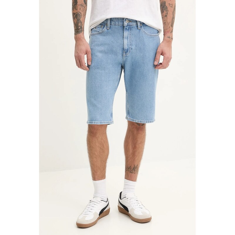 Rifľové krátke nohavice Tommy Jeans 62697191