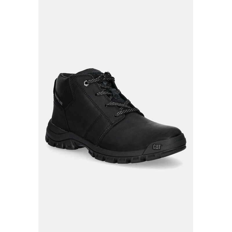 Kožené členkové topánky CAT Footwear THRESHOLD CHUKKA 59090640