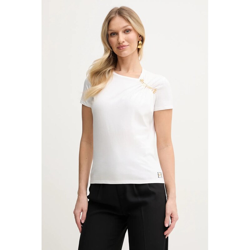 Bavlnené tričko Elisabetta Franchi 63998890