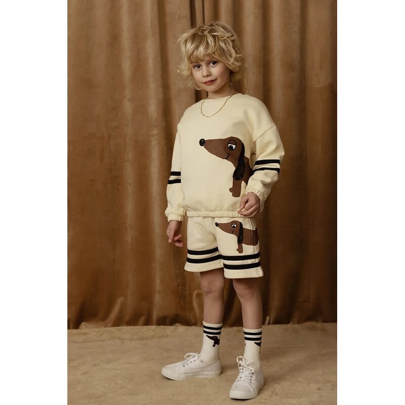 Detská bavlnená mikina Mini Rodini Dog 64179106