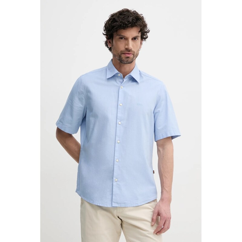 Bavlnená košeľa BOSS Orange 62751733