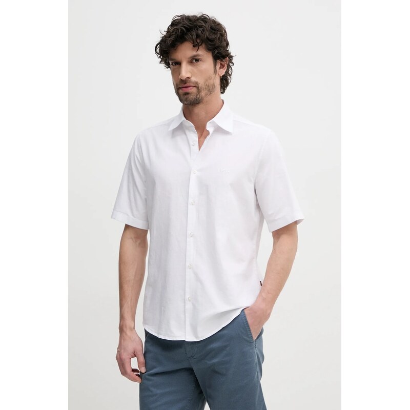 Bavlnená košeľa BOSS Orange 62743125