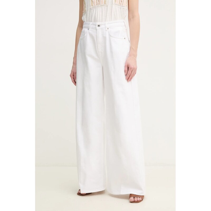 Rifle Pepe Jeans WIDE LEG JEANS UHW JAIMY 62751891