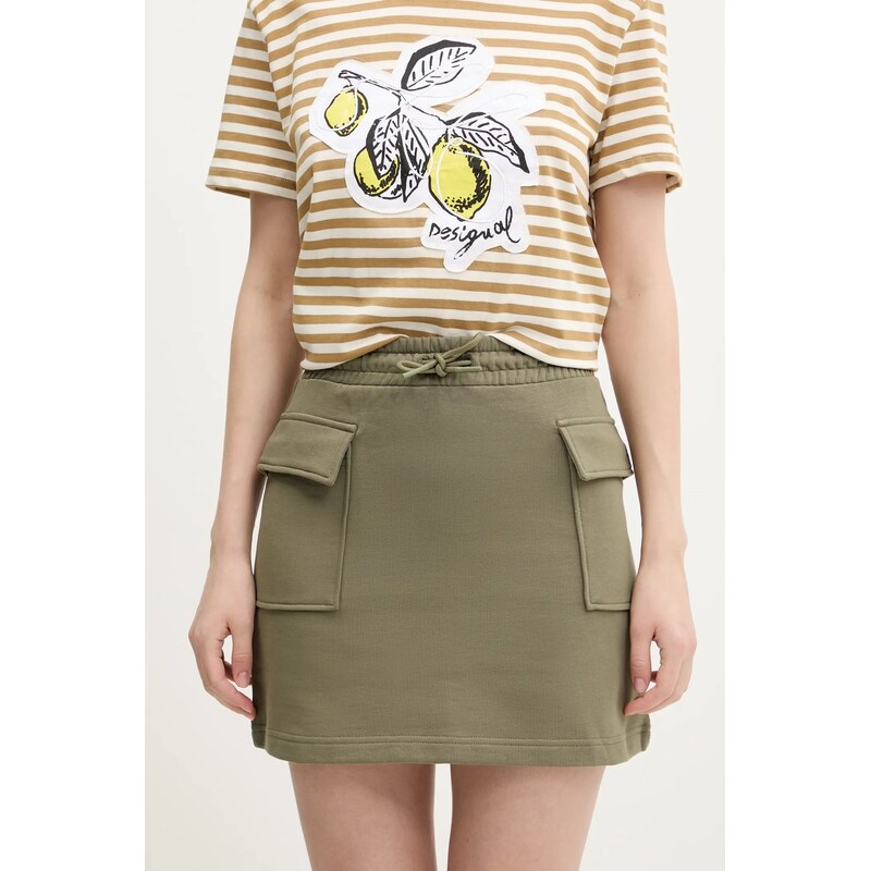 Bavlnená sukňa Hugo Blue 62751935