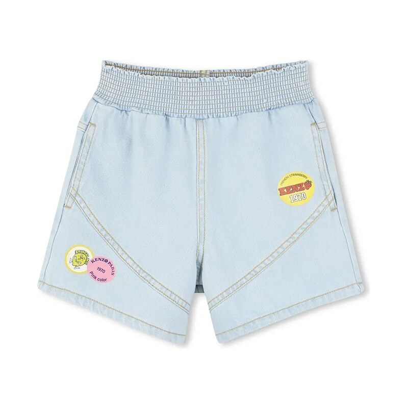 Detské rifľové krátke nohavice Kenzo Kids 62787176