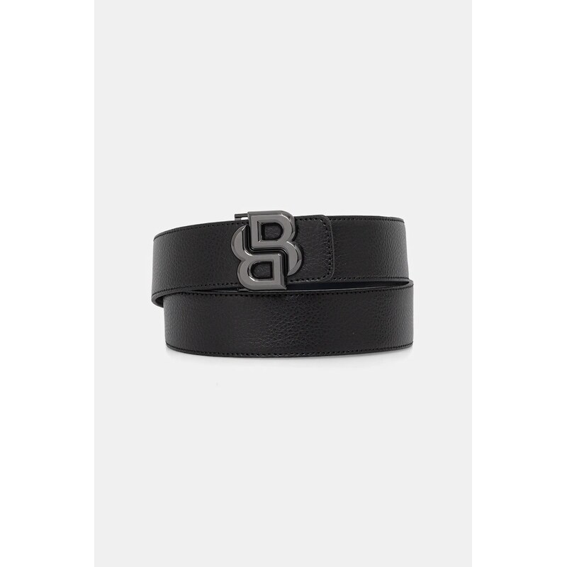 Obojstranný kožený opasok BOSS B_Icon-Gr-St_Sr35 65185162