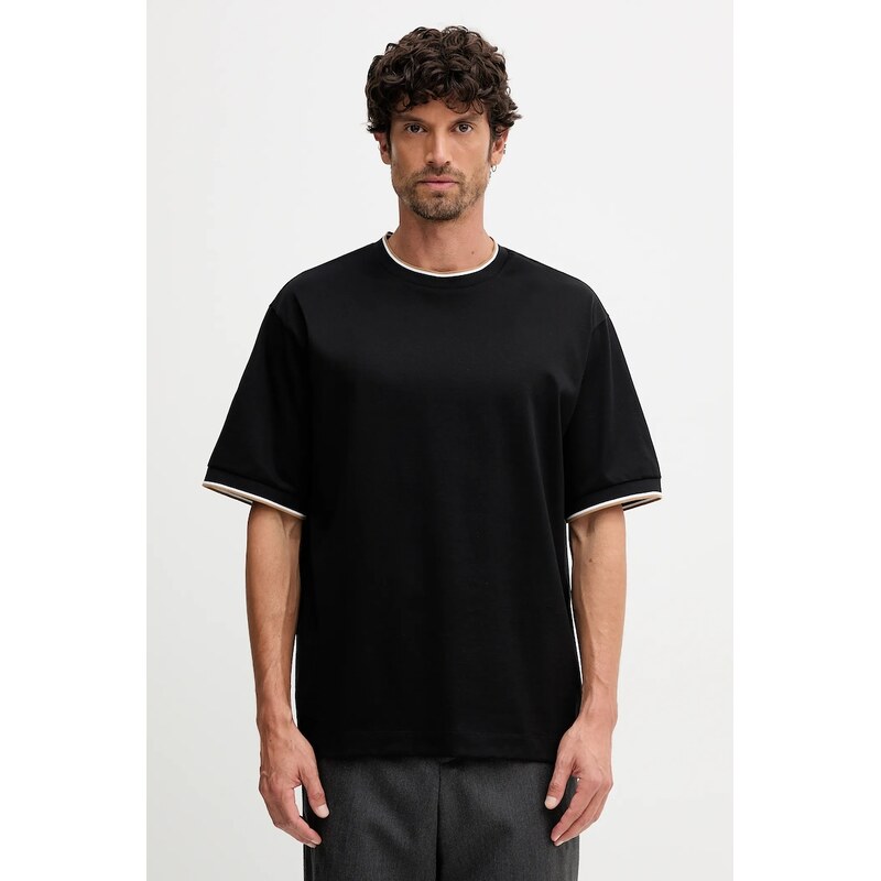 Bavlnené tričko BOSS H-Tames 65 65233813