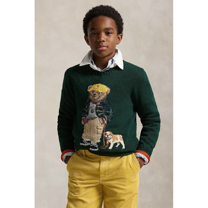 Detský bavlnený sveter Polo Ralph Lauren 65188916