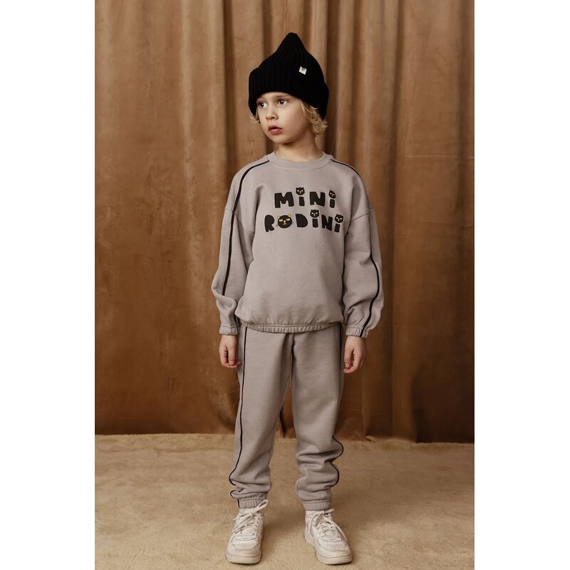 Detská bavlnená mikina Mini Rodini Mini Rodini Cats 64315028