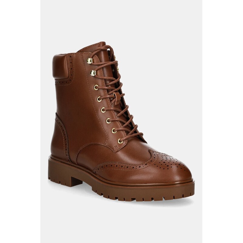 Kožené členkové topánky Lauren Ralph Lauren Alysn Lup Pr 65188849