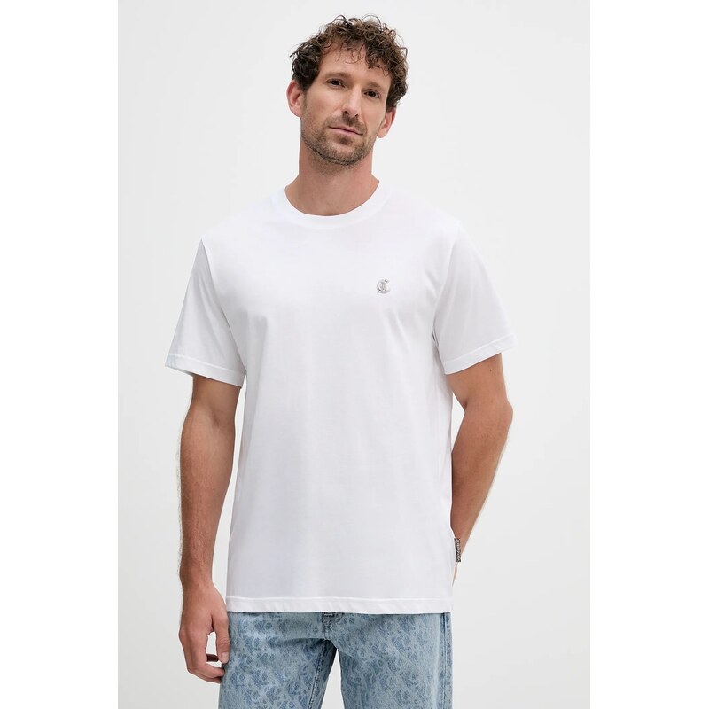 Bavlnené tričko Just Cavalli 64280435