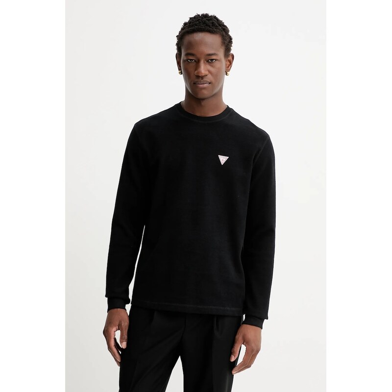 Bavlnené tričko s dlhým rukávom Guess Jeans 65286974