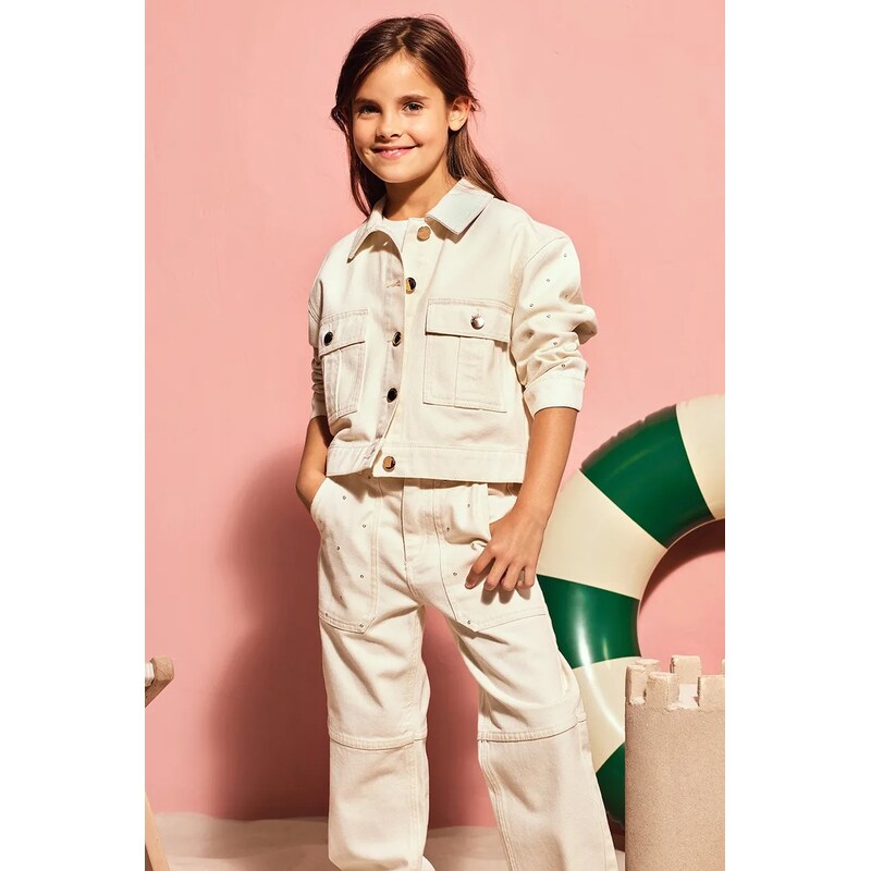 Detská rifľová bunda Michael Kors 62807590