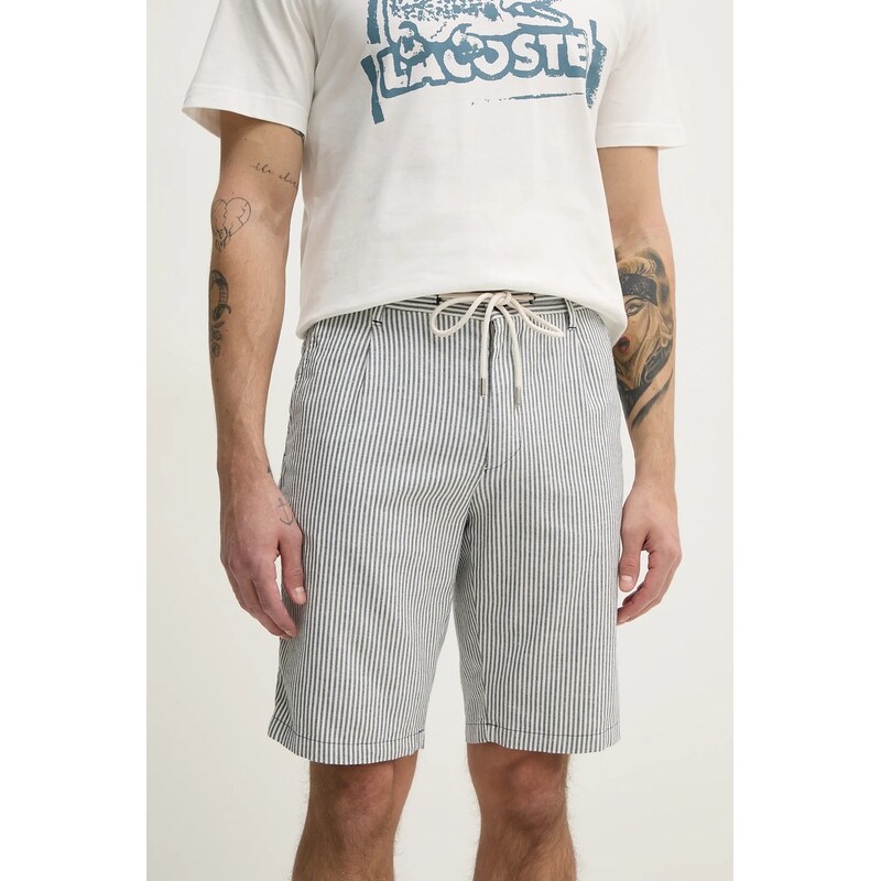 Šortky s prímesou ľanu Joop! 66597158