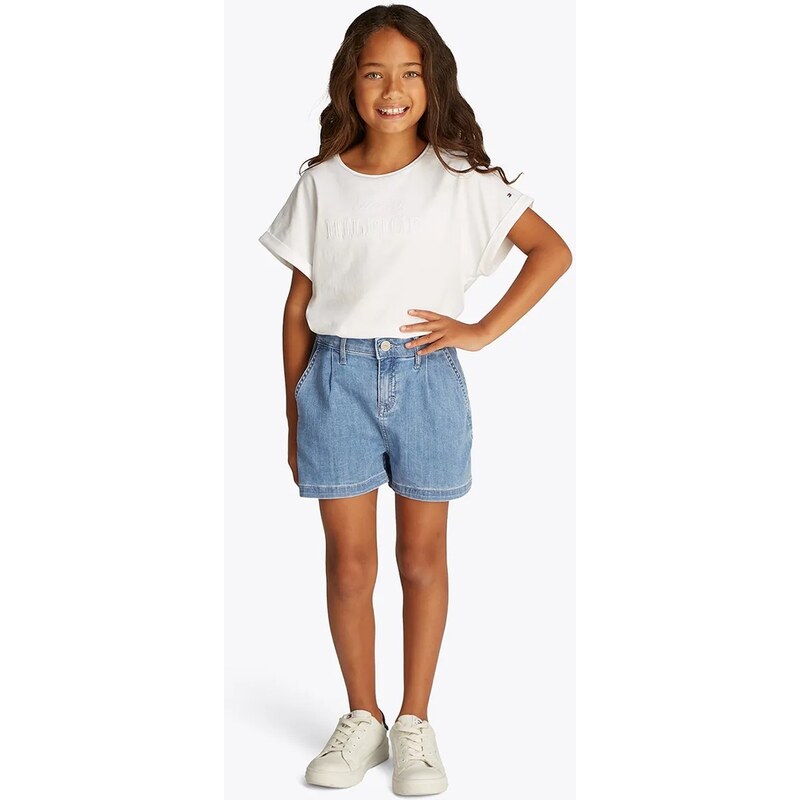 Rifľové krátke nohavice Tommy Hilfiger 62922591