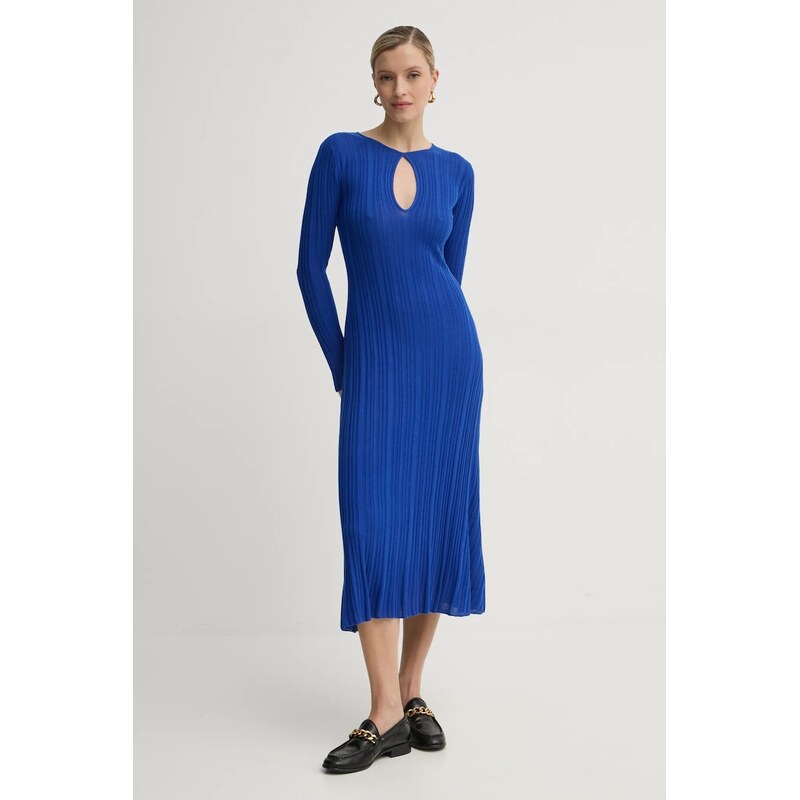 Šaty s prímesou hodvábu Pepe Jeans NATASHA 66653705