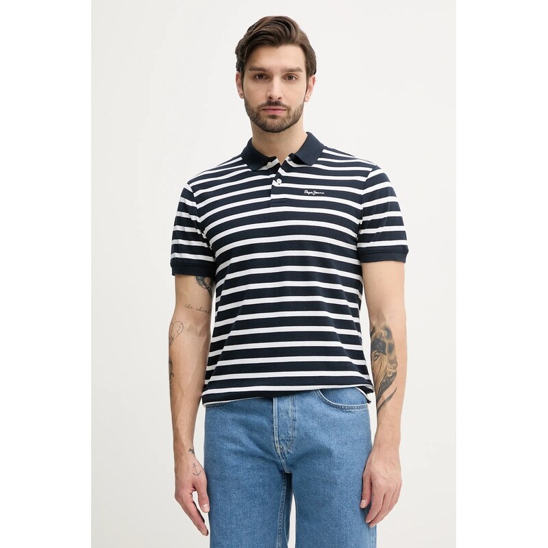Bavlnené polo tričko Pepe Jeans BARRET 62851676