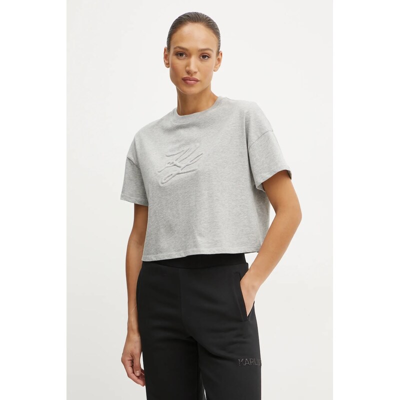 Bavlnené tričko Karl Lagerfeld 61668093