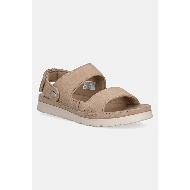 Detské semišové šľapky UGG GOLDENSTAR GLIDE 62946011