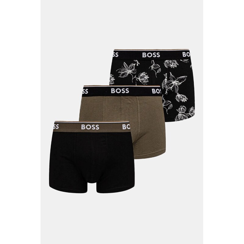Boxerky BOSS 3-pak Trunk 3P Power Desig 64315701