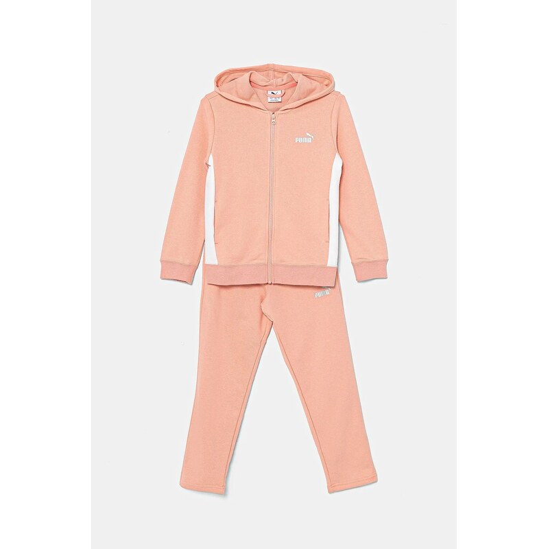 Detská tepláková súprava Puma Metallic Hooded Sweat Suit TR 62970940