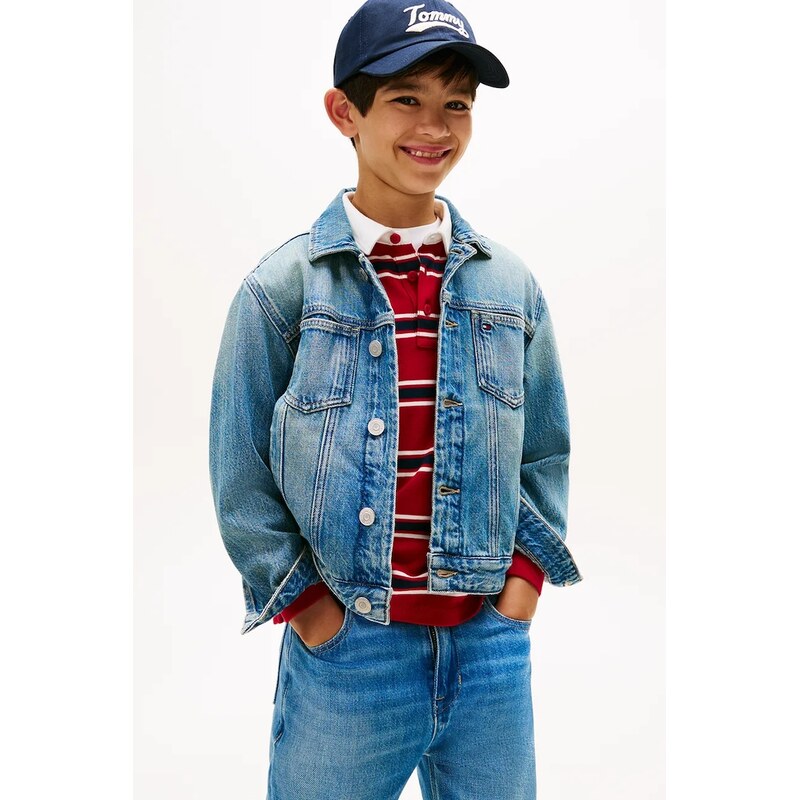 Detská rifľová bunda Tommy Hilfiger 65275304